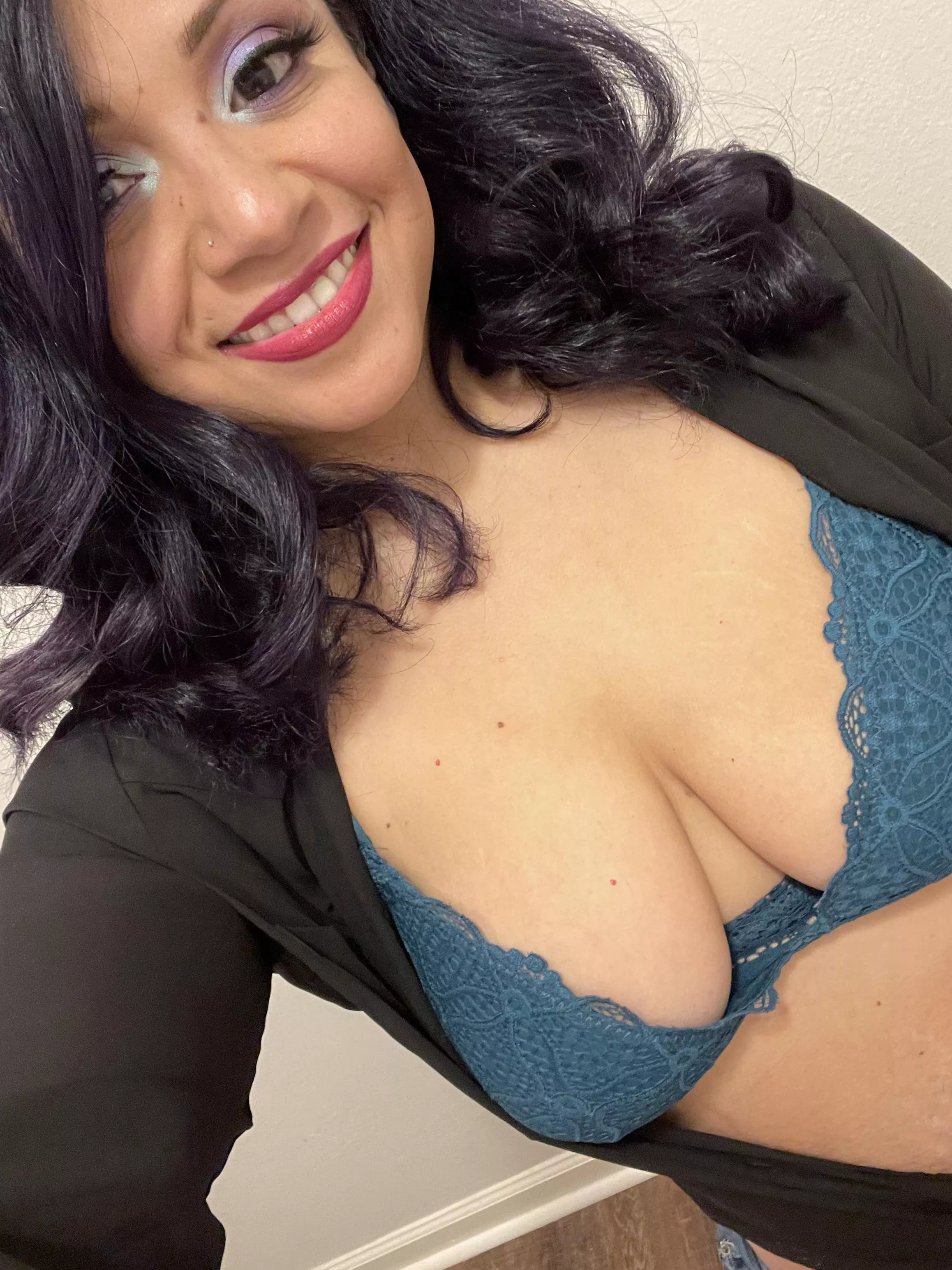 Help me button up my blouse 