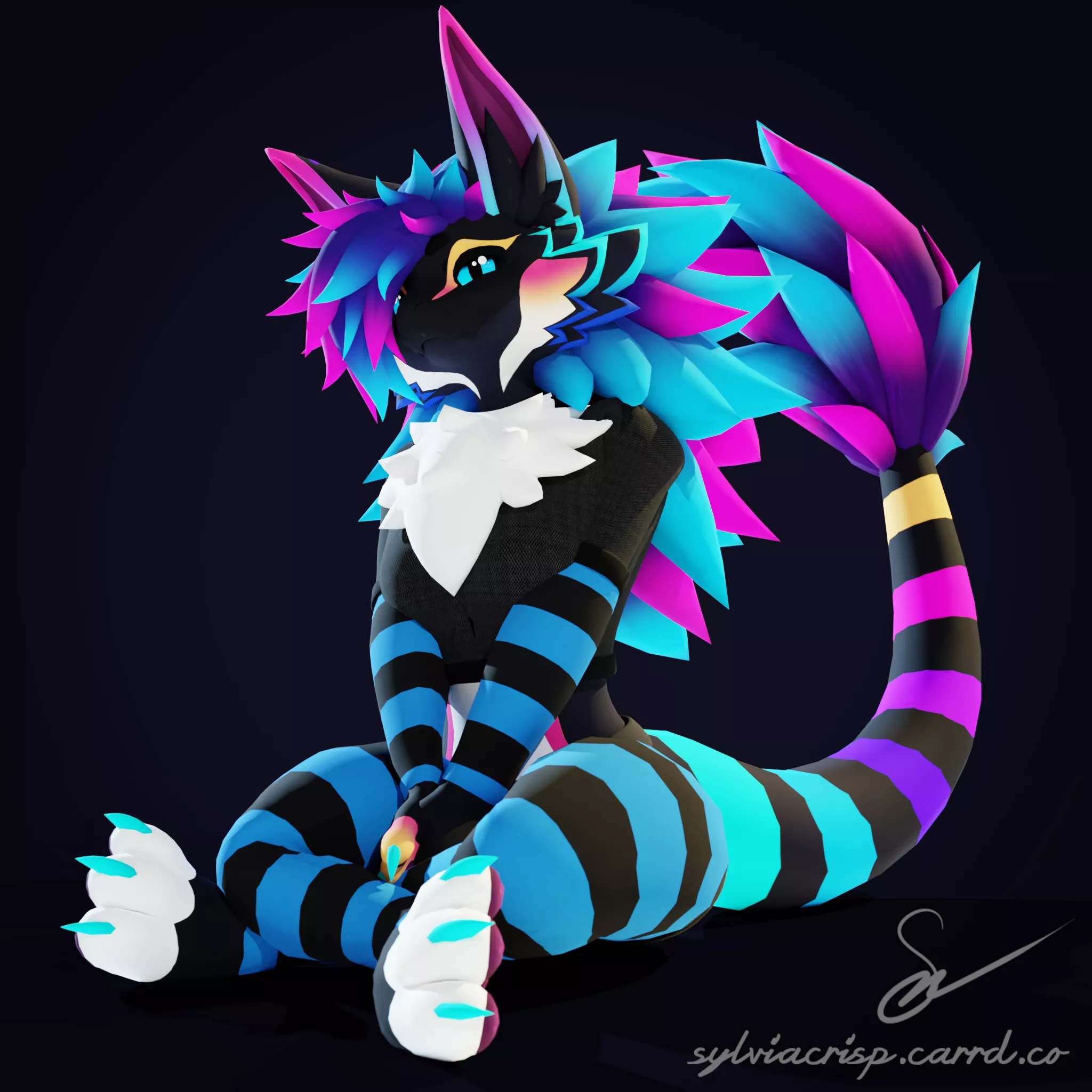 Here's a render of a novabeast I retextured! Hope y'all like it! [art & retexture by me]