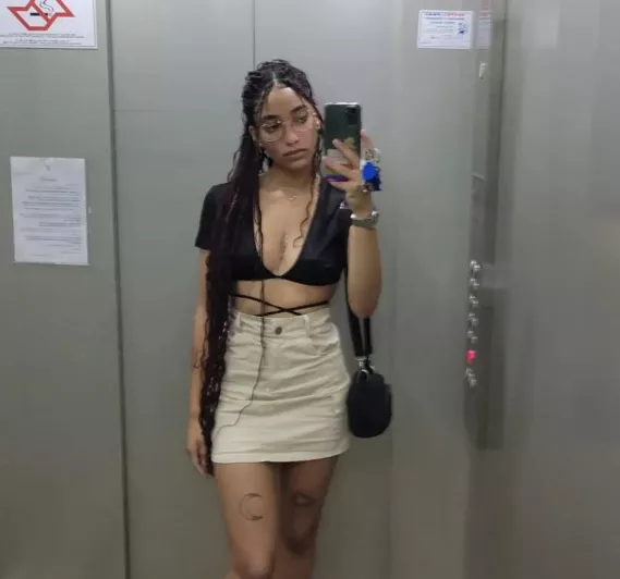 how about undressing me inside the elevator