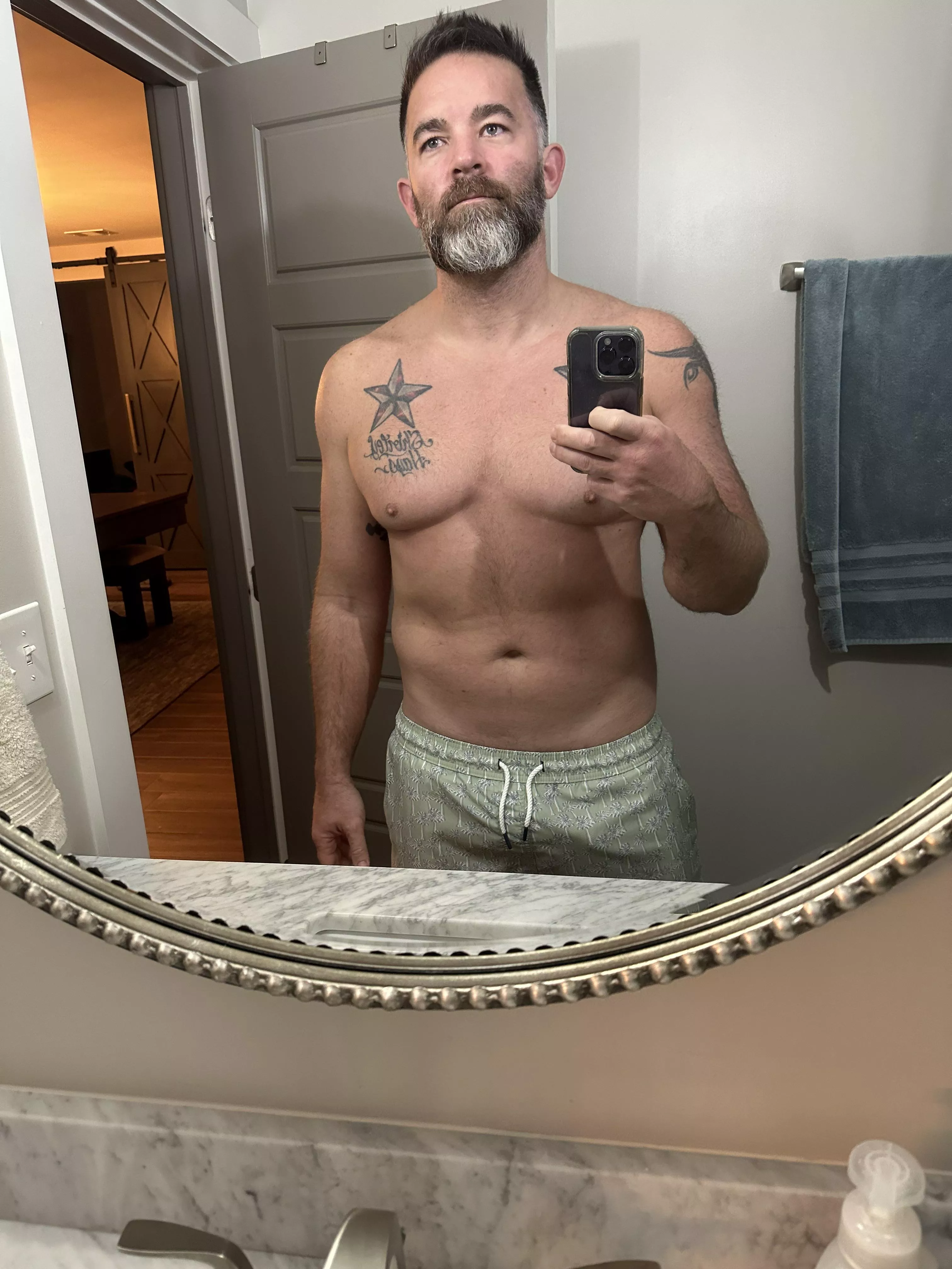 How’s the beard look?