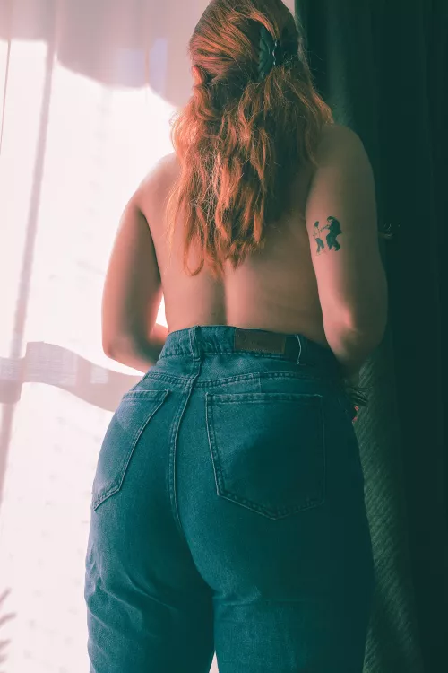 I could pull my pants down but I want you to wonder...