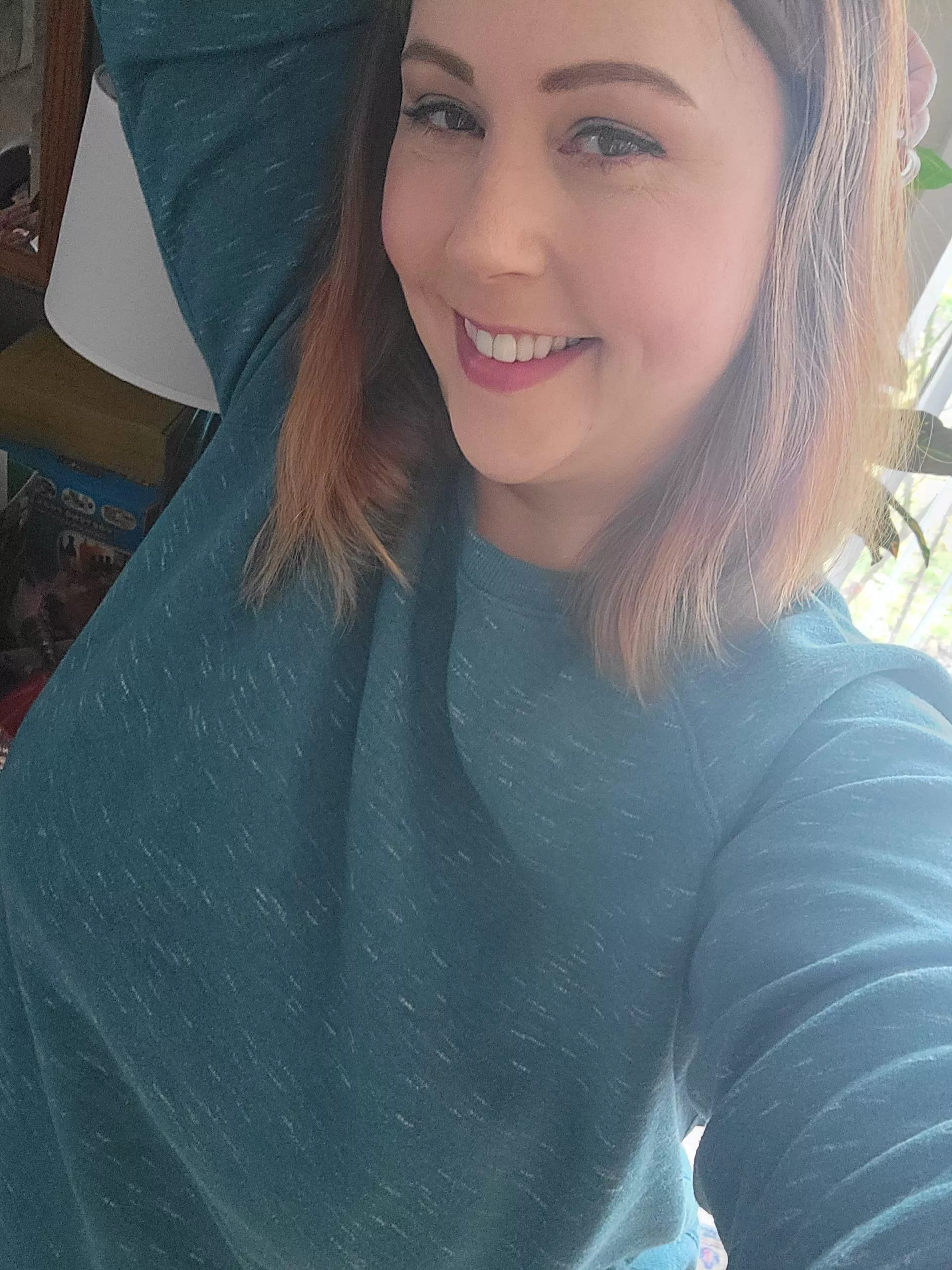 I think teal may be my color 