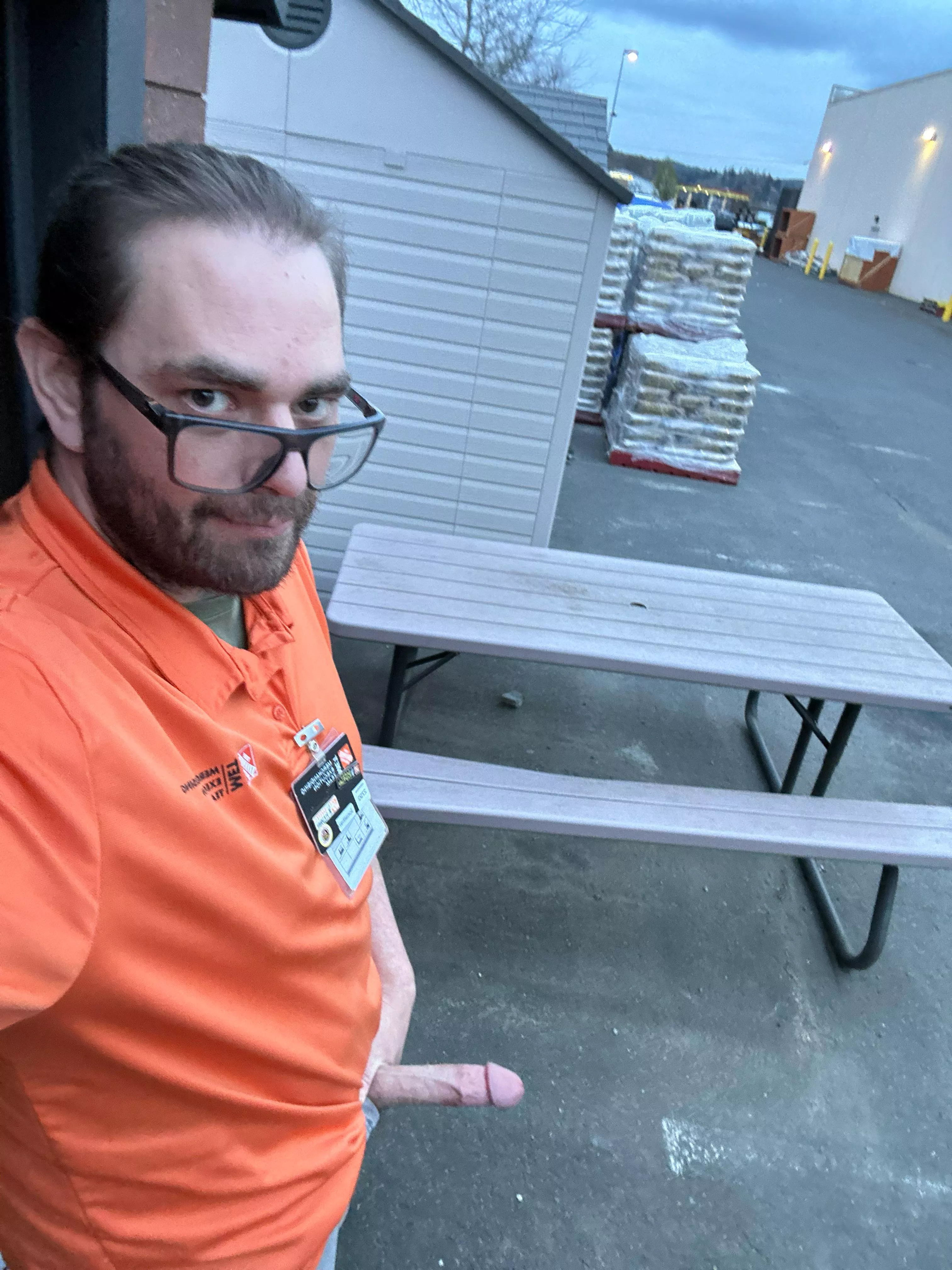 It’s a great day to be outside at the depot