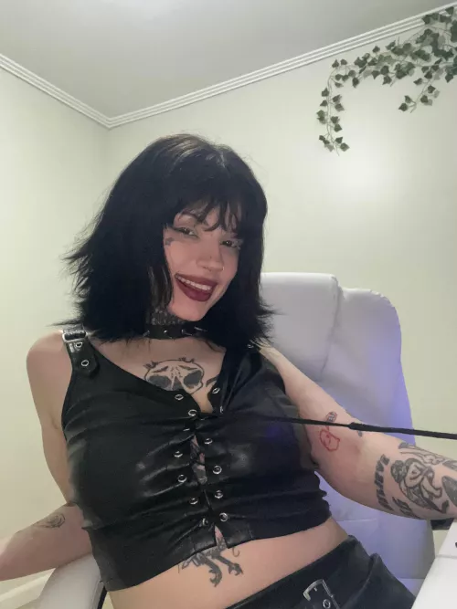 I've got some leather I want you to wear as well