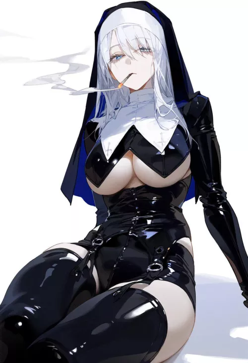 Latex Nun