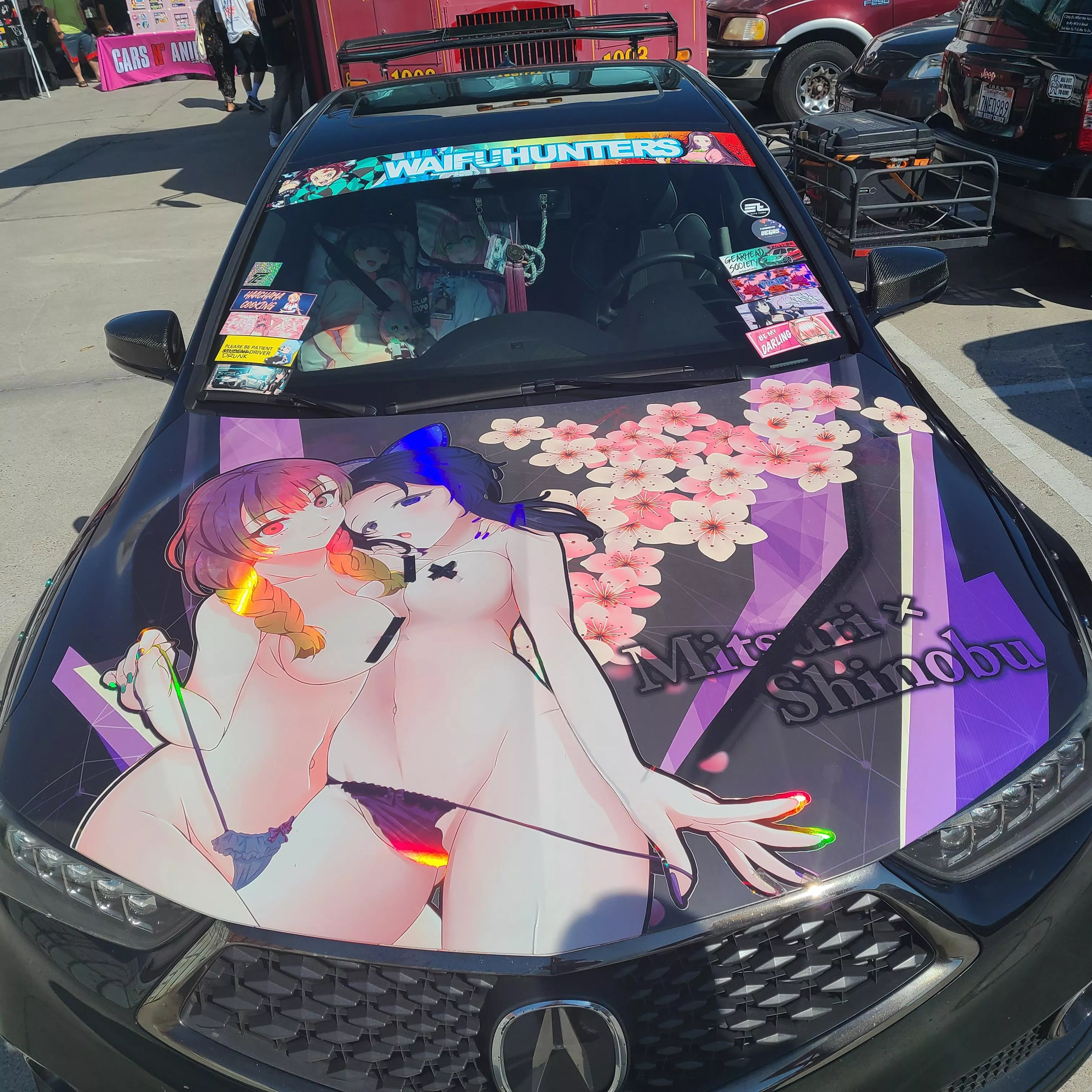 LF color source: girl on the dakimakura next to the demon slayer girl