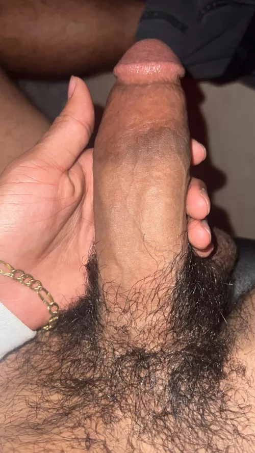 Lick every inch of this black cock