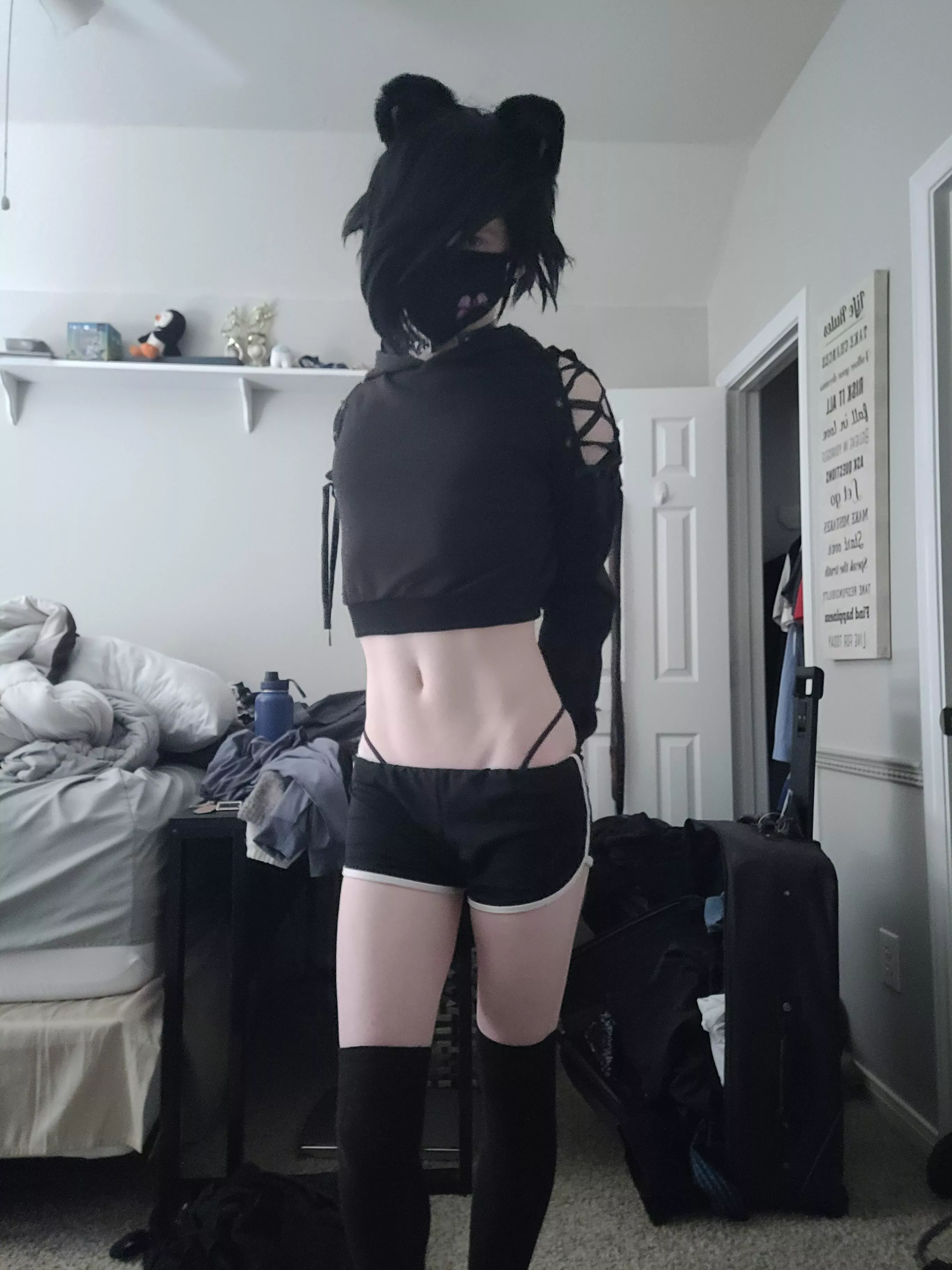 Love being a black and white kitty