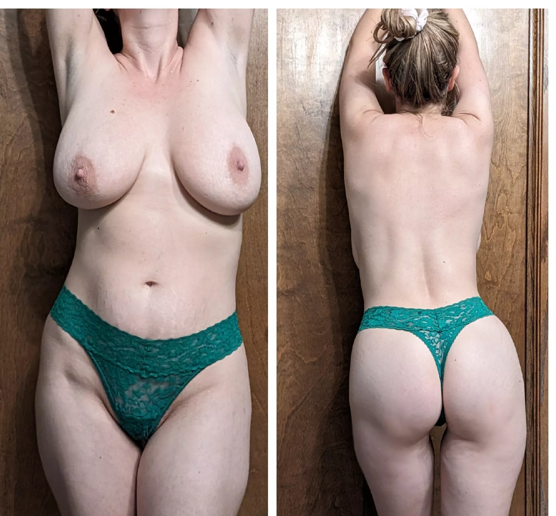 My lovely lady lumps...in the back and in the front!