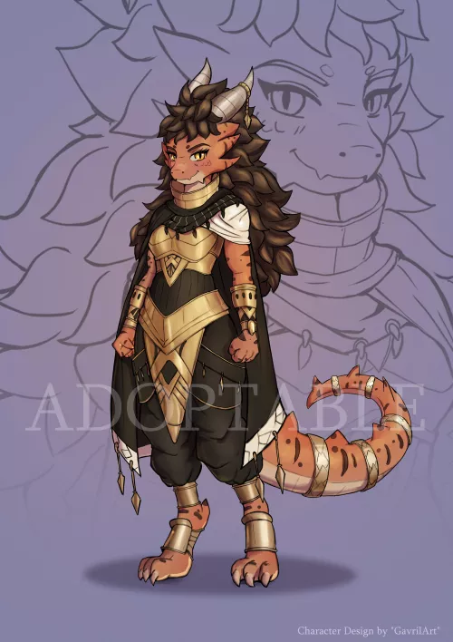 My new Kobold OC (Art by me)