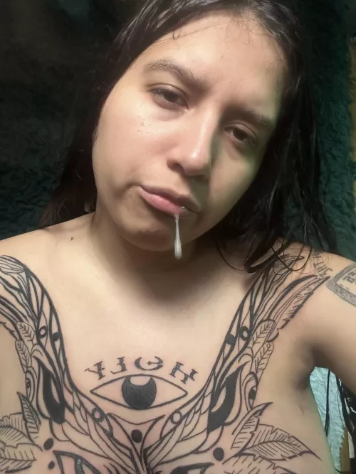 not on the new tattoo!!