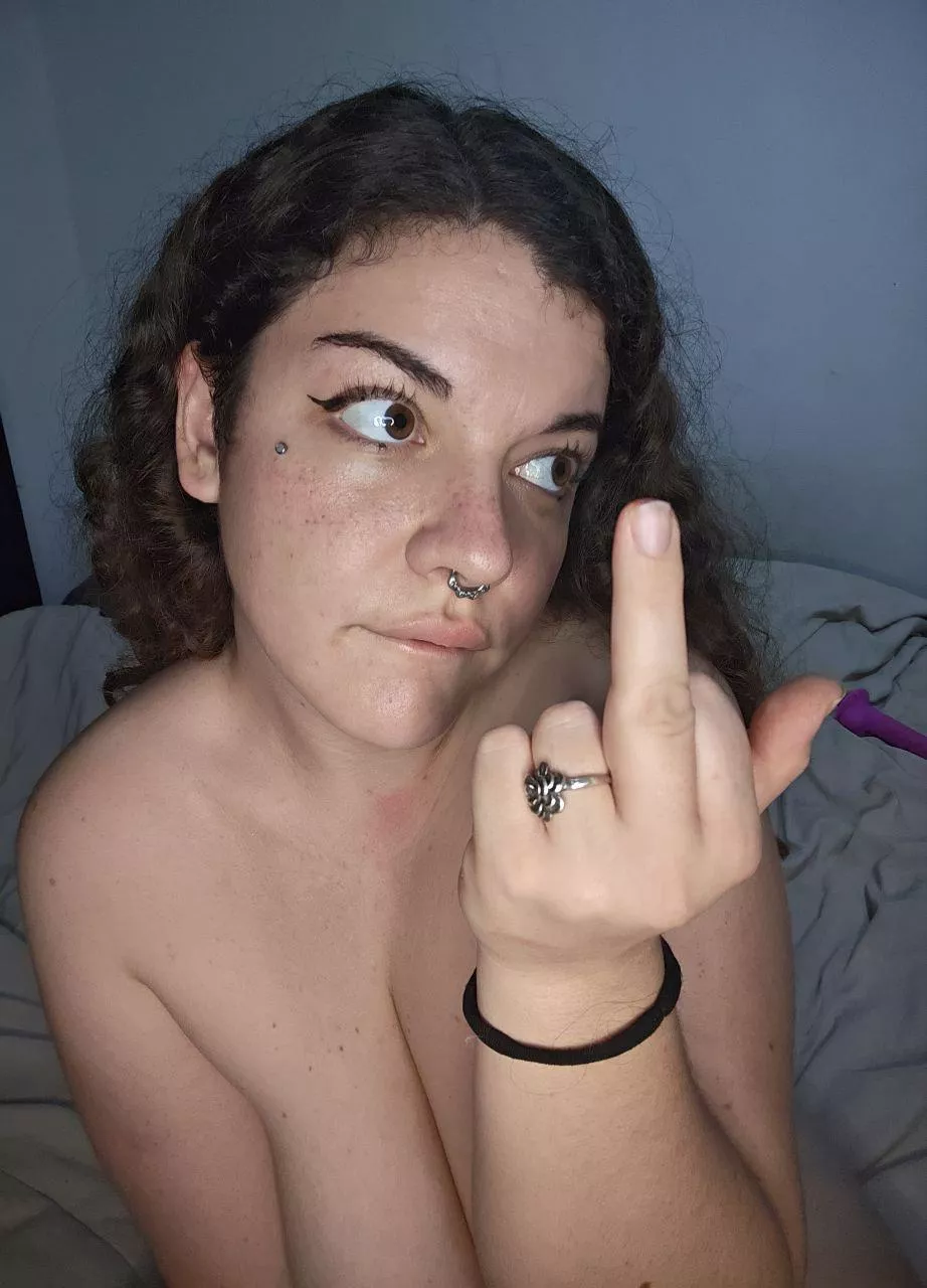 OH REALLY? That's why you're a beta, your clitoris is so small and pathetic that no one would touch it.