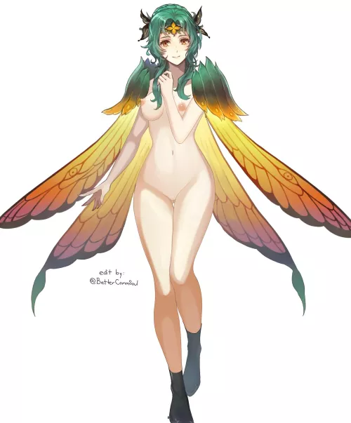 Resplendent Elincia edits (+all feh poses on X @BetterCommSoul)