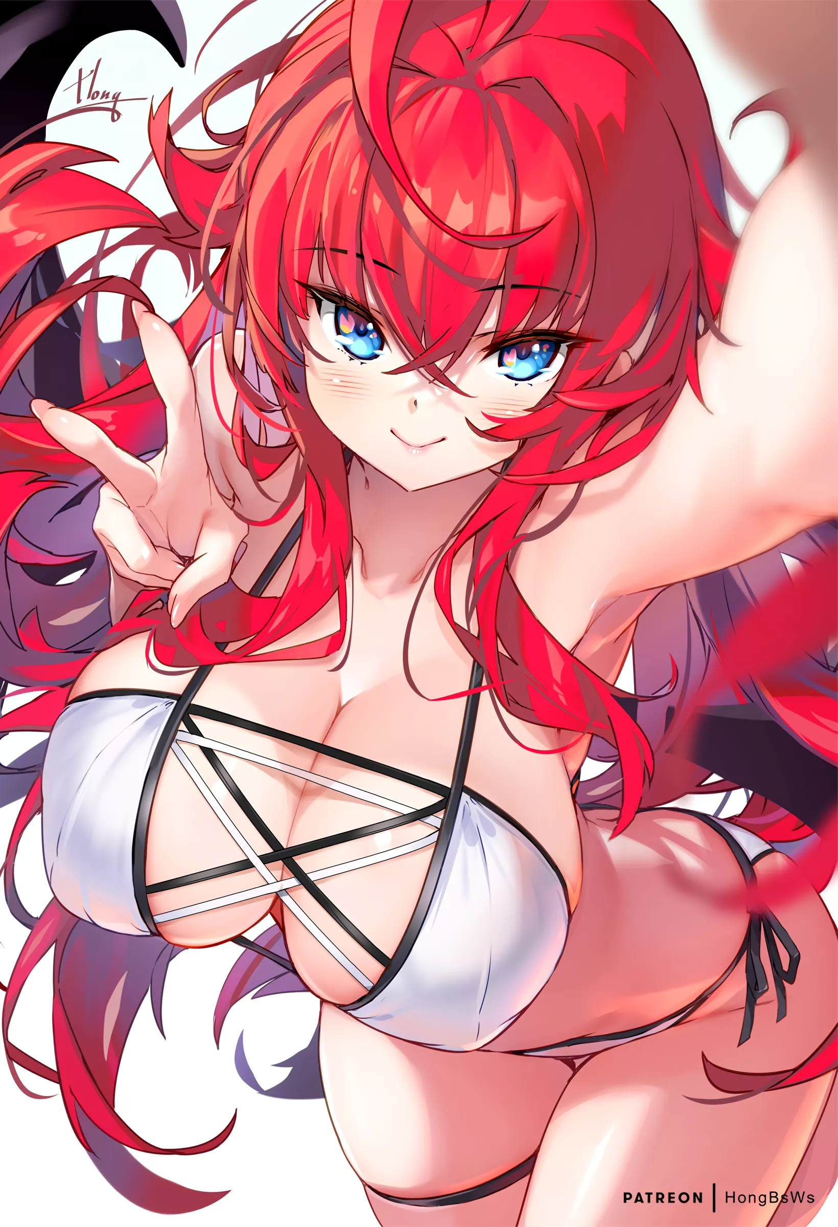 Rias selfie [High School DxD]