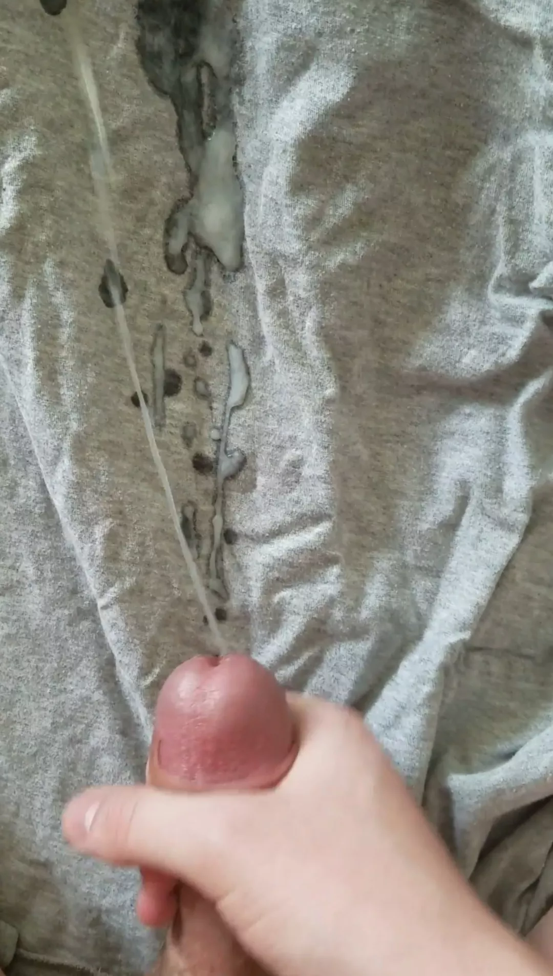 Rope after rope of cum after edging all day