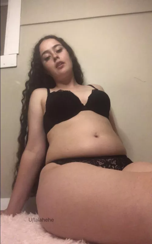 Stuffed so much my belly is bulging over my underwear 🤰🏽 