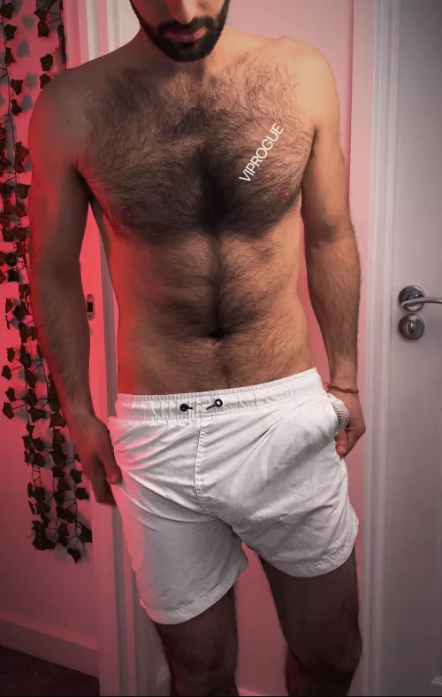 Summer ready. How do I look in white?