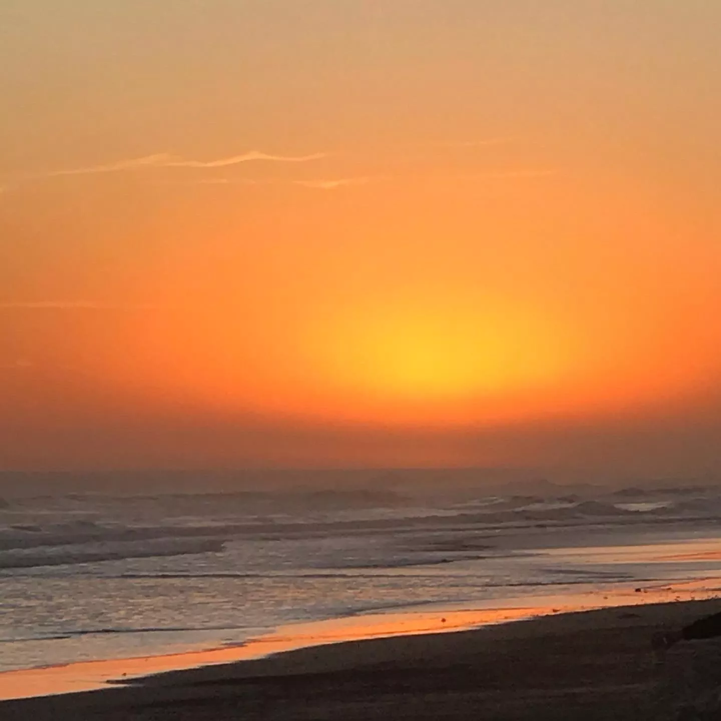 Sunset on the Latin American coast ❤️