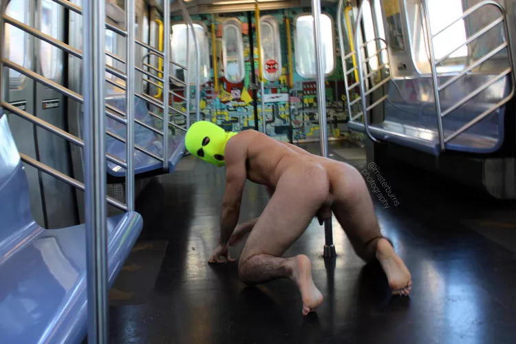 Tarzzan on the train