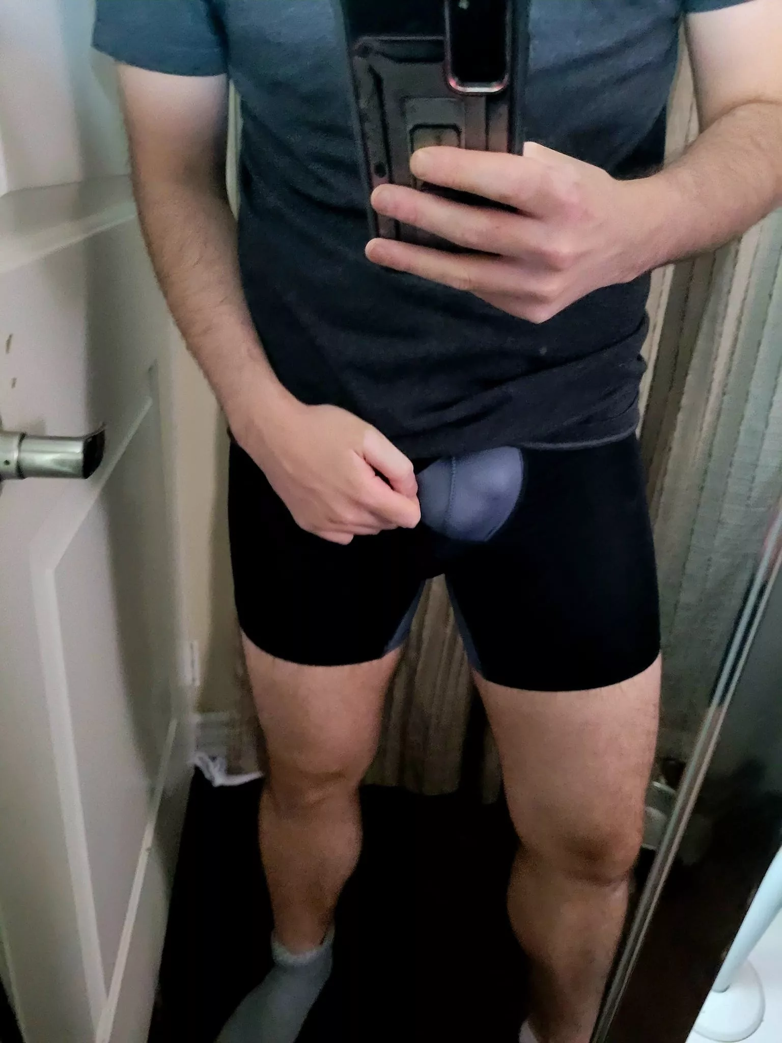 these boxers outline my cock v. nicely :)