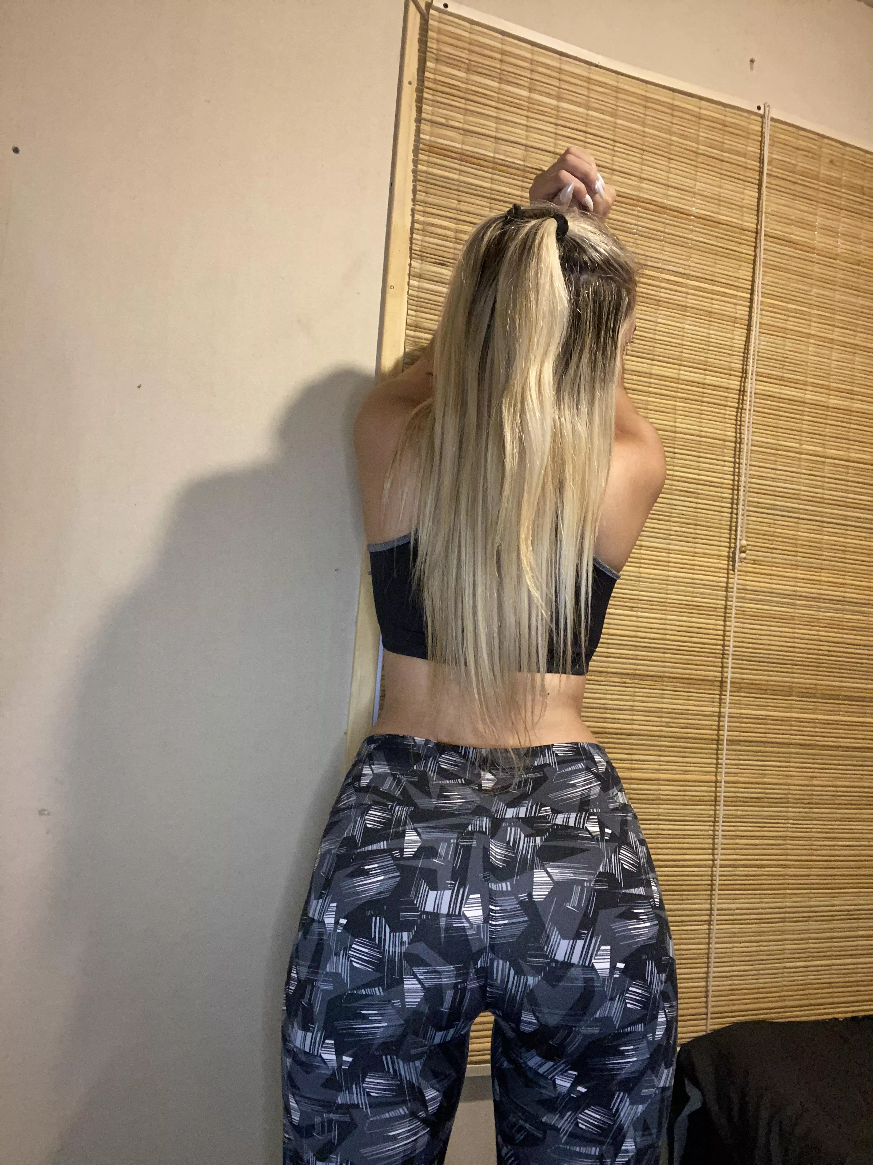 These pants hug my booty and my curves perfectly