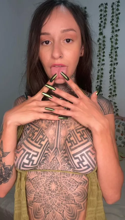 These perky boobs are perfect for sucking