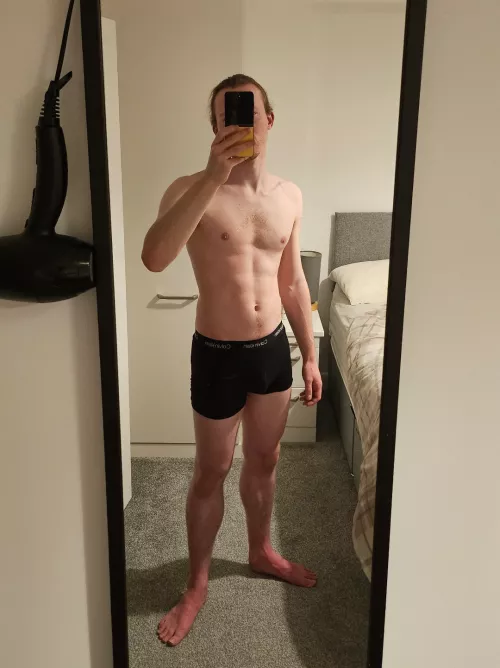 They were removed shortly after this was taken