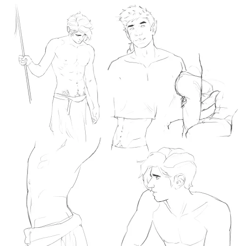 Totally paying attention during our session…