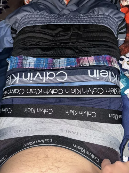 Underwear/boxers/bball shorts collection found in locker room