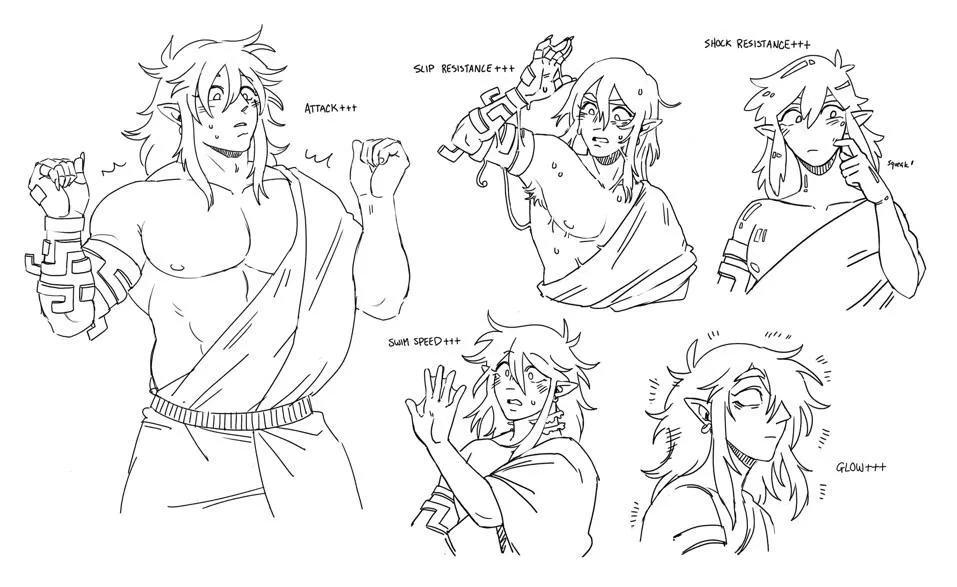 Various Minor Potion TFs by bedtimecreature