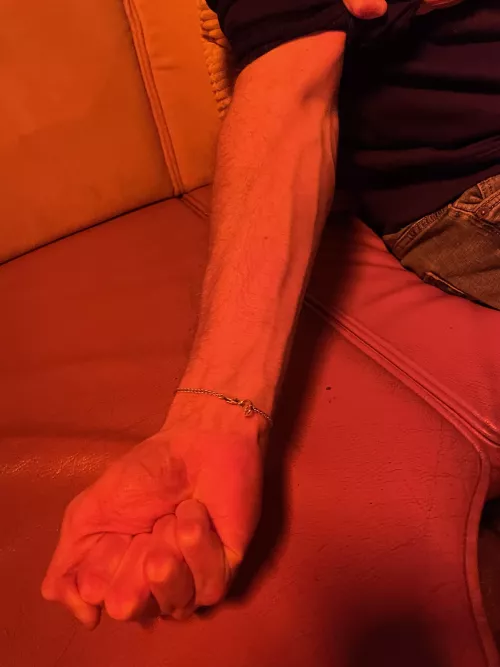 Veins wanted to be seen 