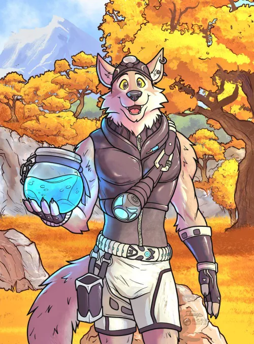 Wendell Though You Needed a Shield Potion <3 [tokuyaartist]