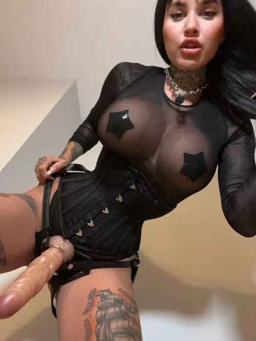 When was the last time you took a strap this big?