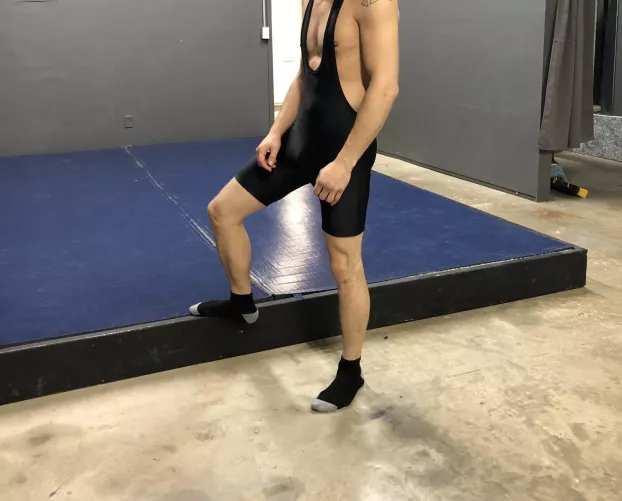 Wrestling with dad was always a blast. 