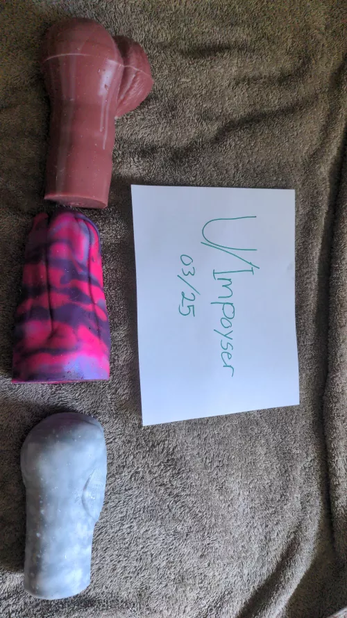 WTS Snowball, Janine muzzle, and Alice the Bunny 