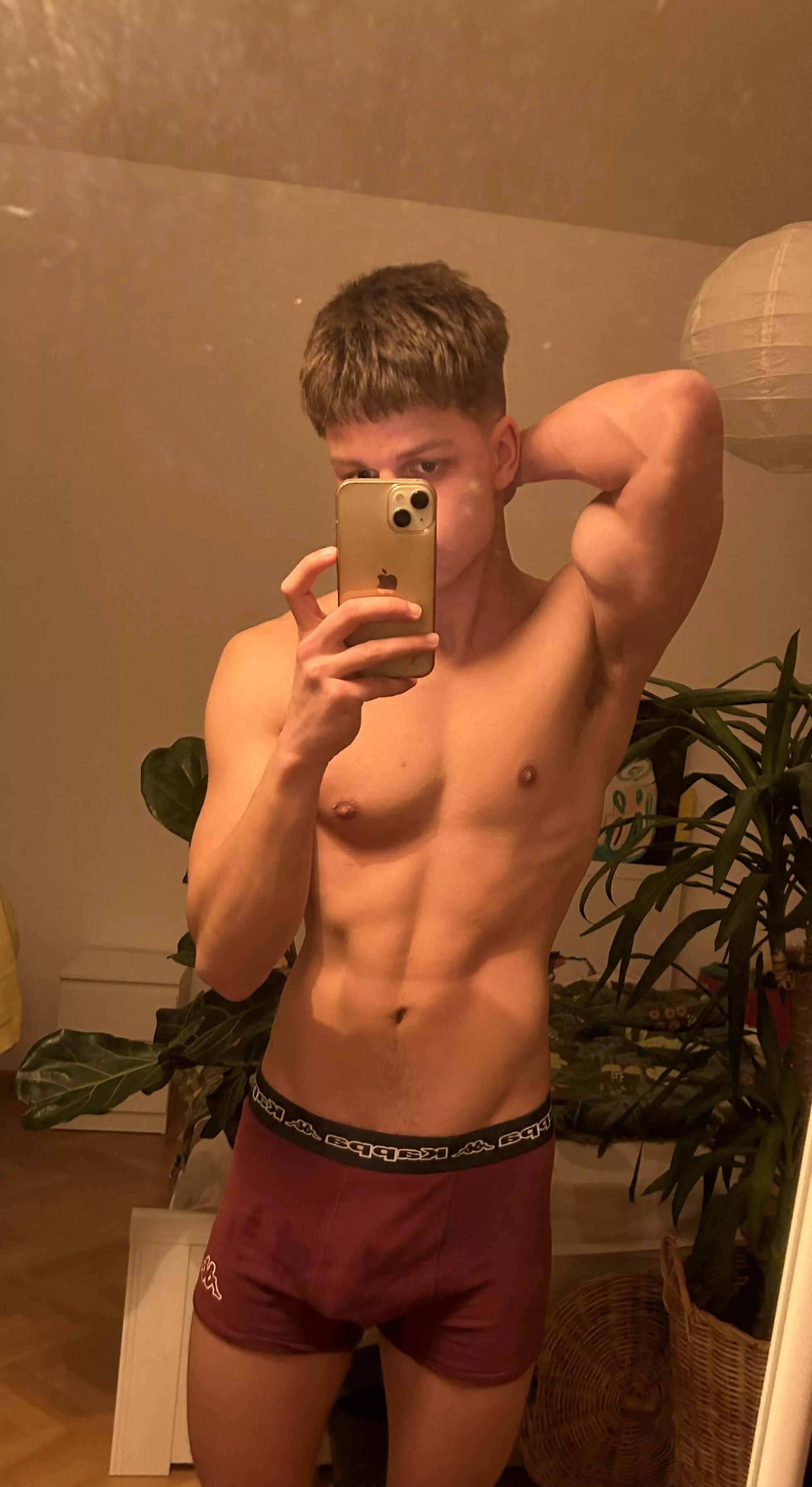 (19)Would you lick my undies?