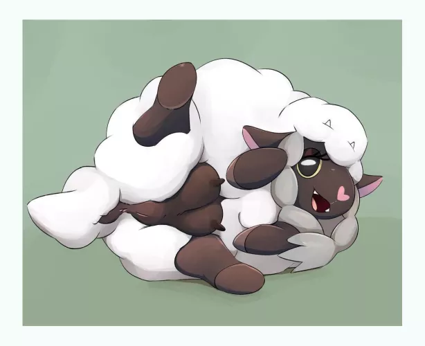 A fluffy, breedable Wooloo~ [F] (by HoneyHono)