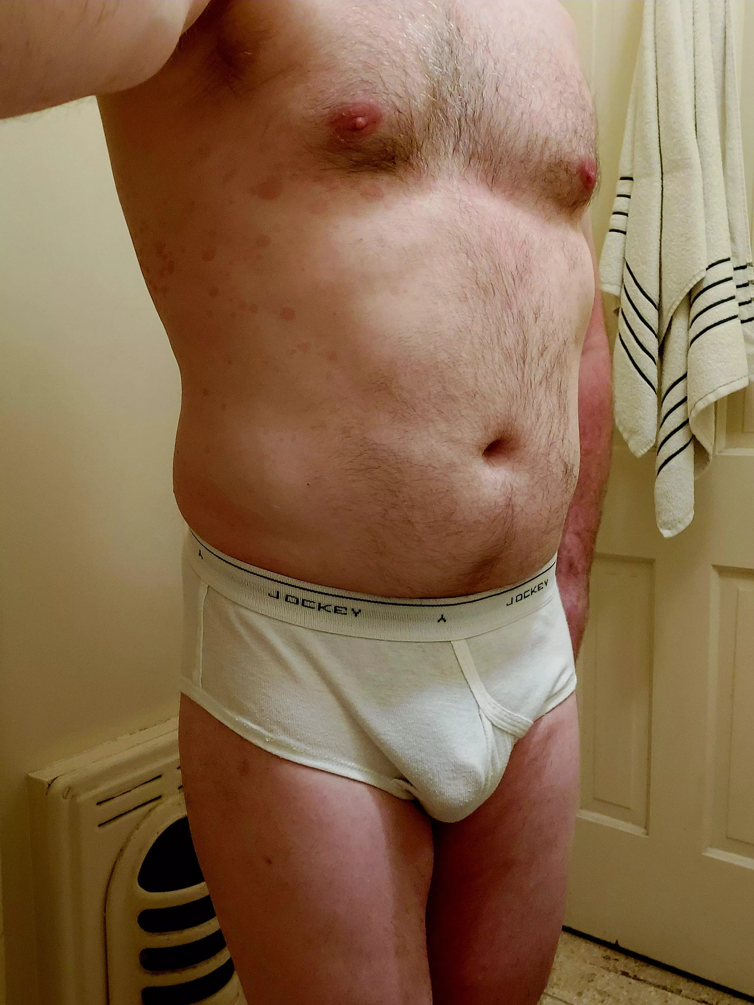 A little hungover but in my favorite undies