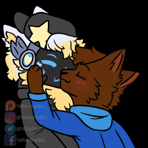 A Loving Kiss (YCH Work :D)