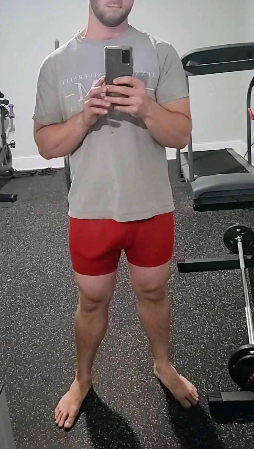 Anyone else workout in their underwear? 