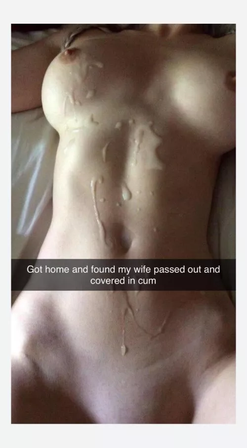 Cocered in cum
