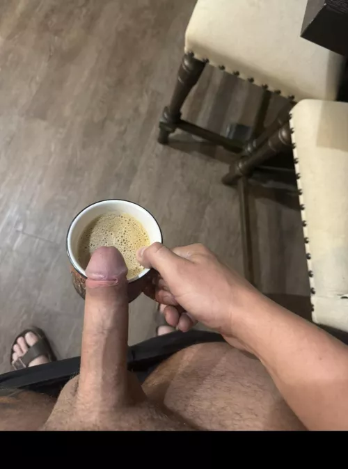 Coffee anyone ? Cream or no cream 