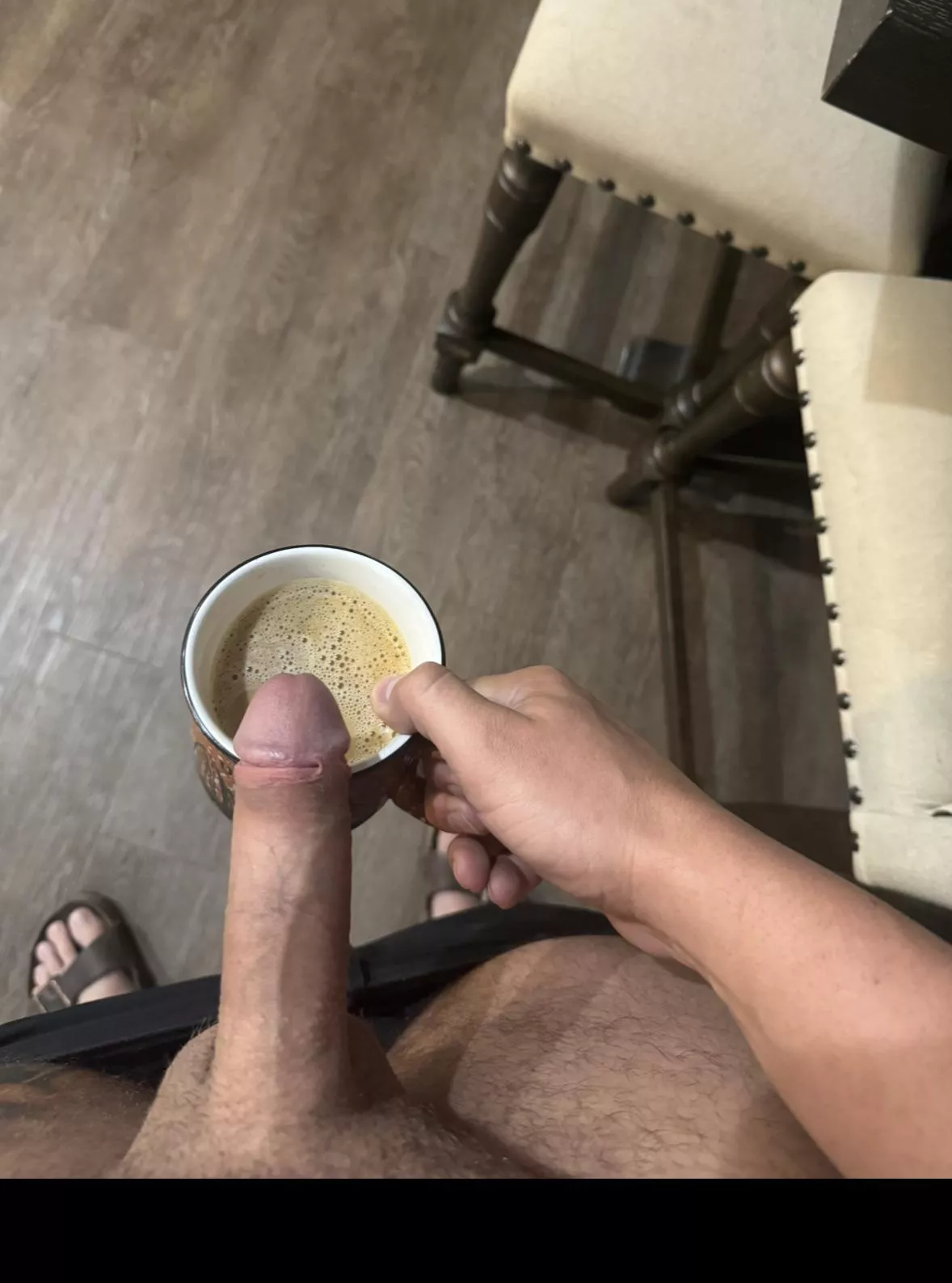 Coffee anyone ? Cream or no cream 