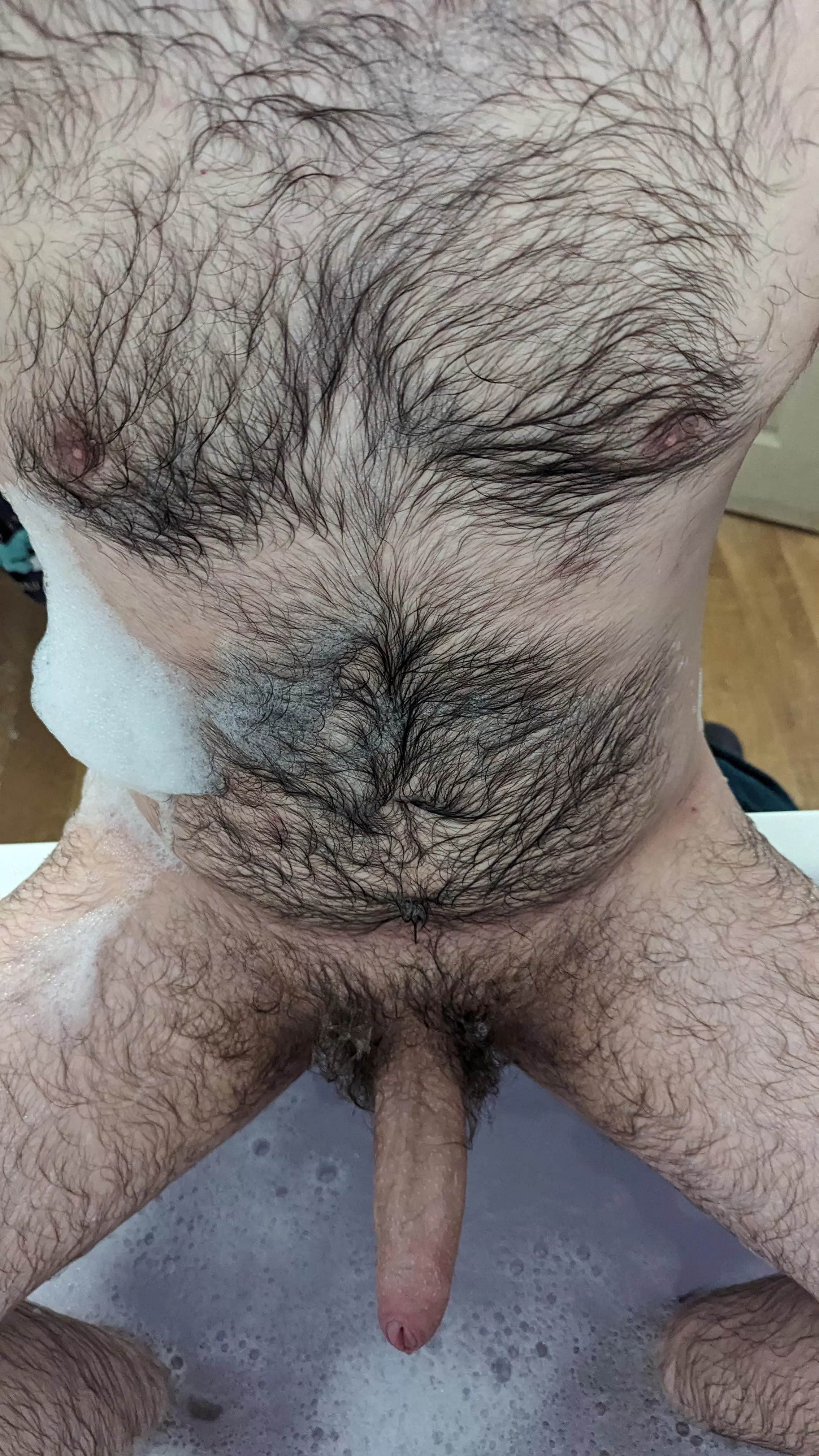 Do I use shampoo or shower gel when cleaning? Haha