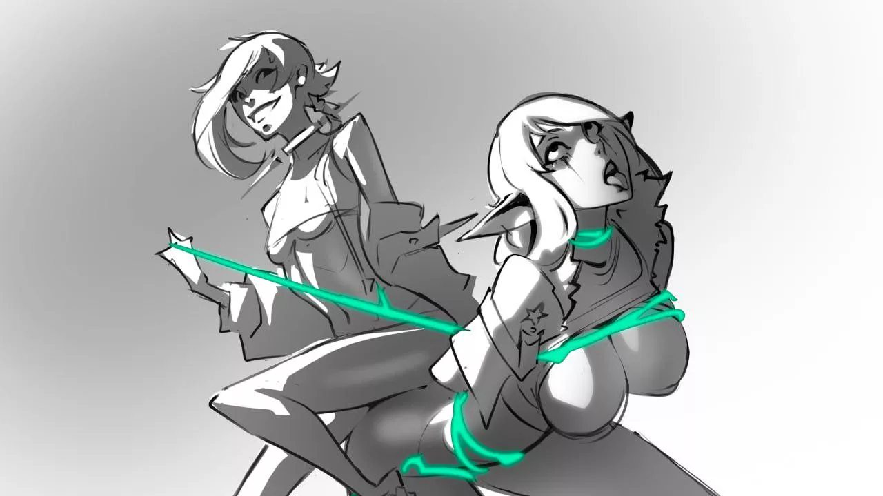 Elven bondage from game The Veil Chronicles: Nix University