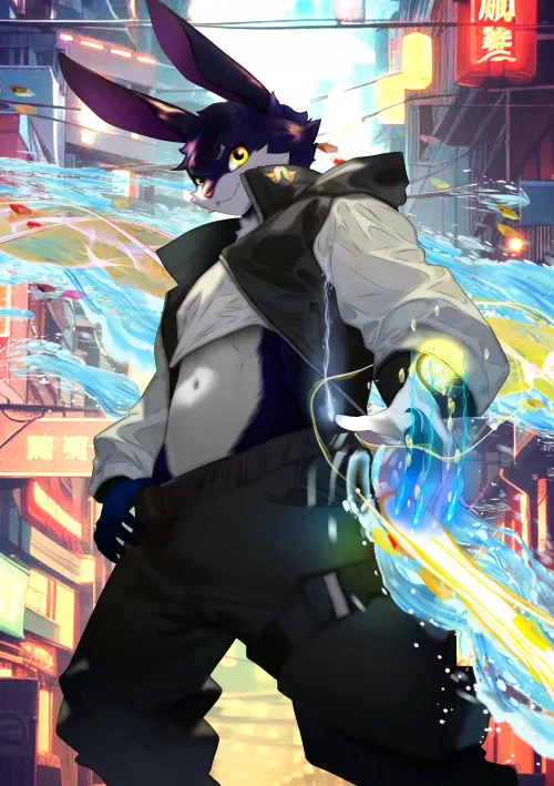 Finally got time to finish an artwork of my sona! Ask anything this bunkin wants to know ya all!