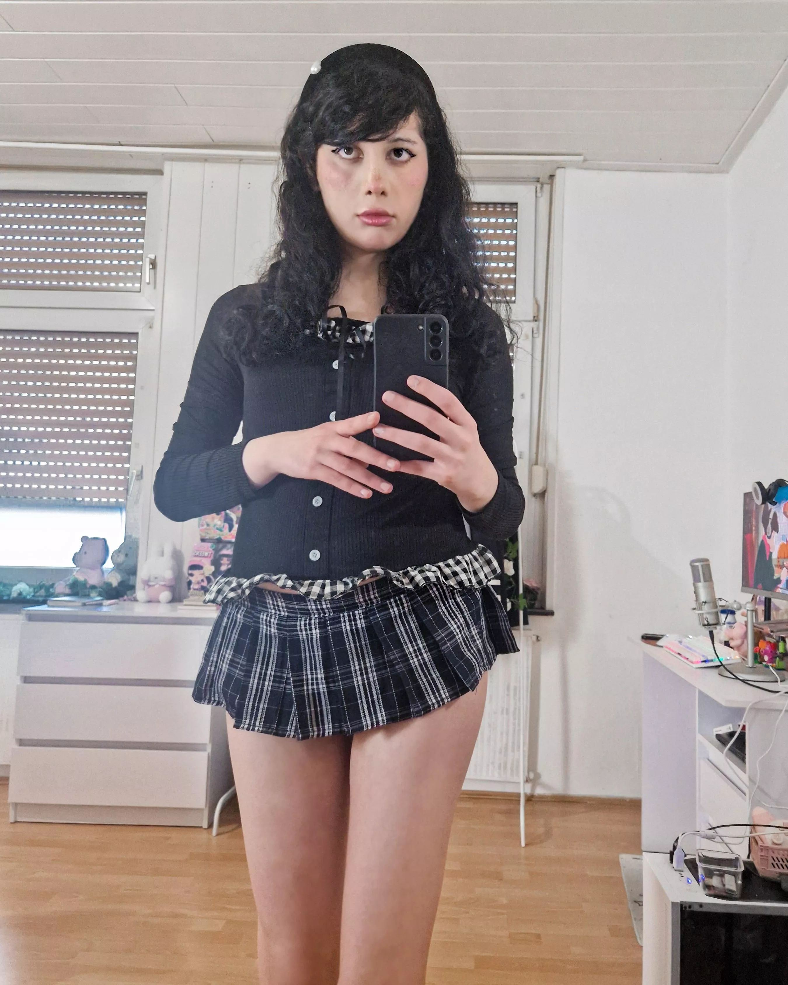 first reaction seeing me? :D