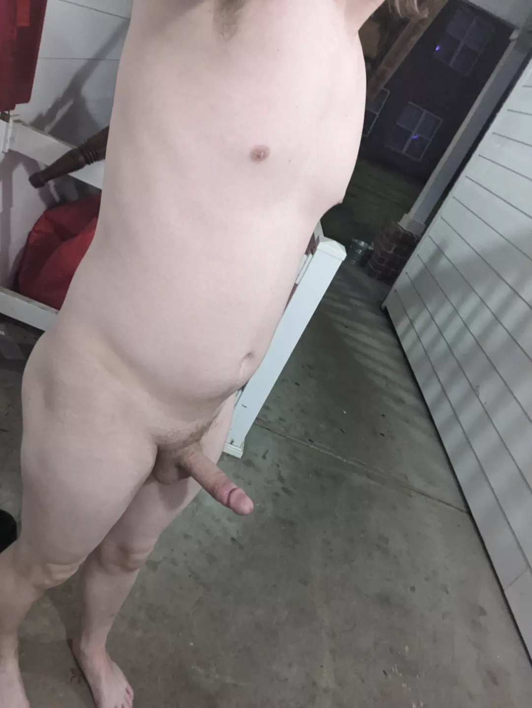 Friends dared me to go outside nude, then locked me out ... What would you do if you found me outside?
