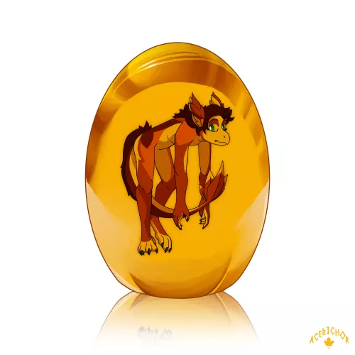 get ambered idiot (art by me, @Acerichor on Twitter)