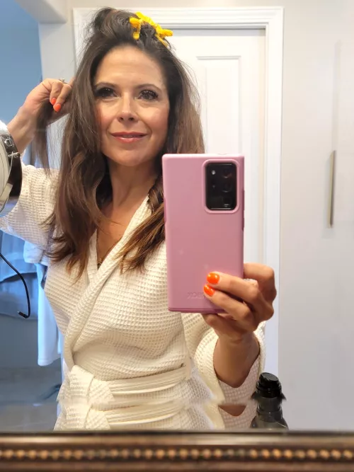 Getting ready for work